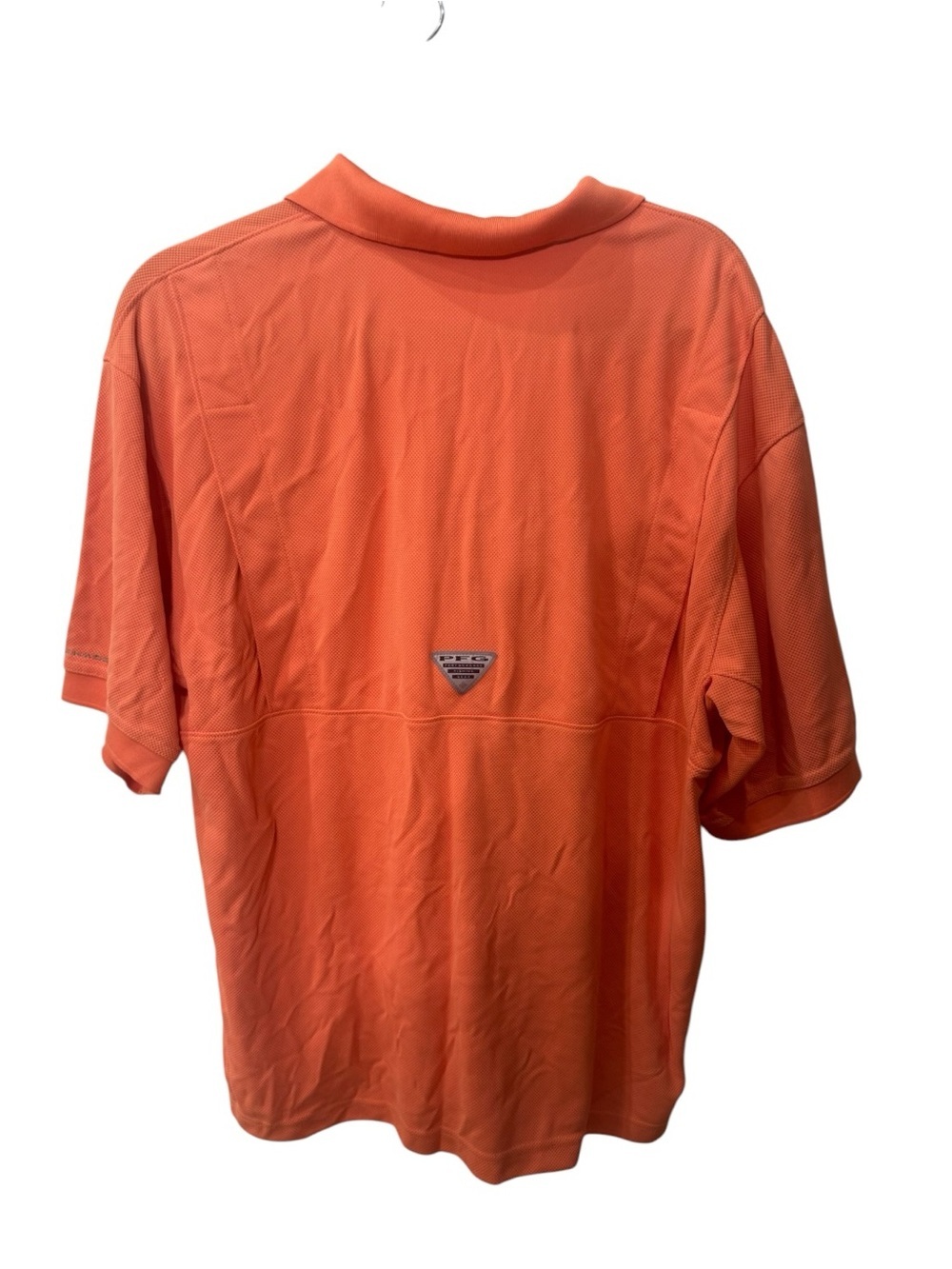 Columbia PFG Men’s Orange Performance Polo Shirt size M - Picture 2 of 7